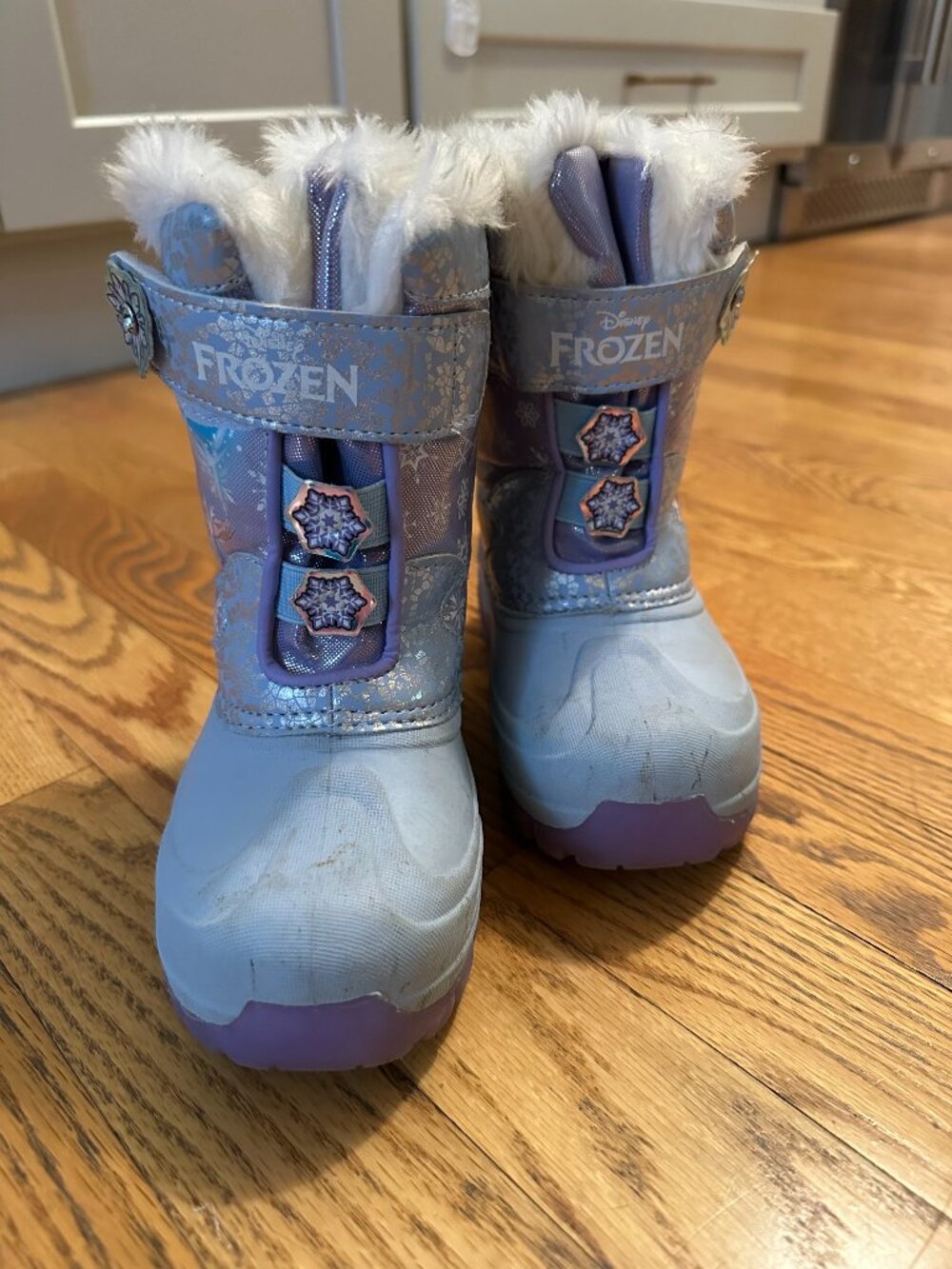 Frozen Elsa Light Up Toddler Snow Boots 10
